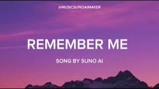 Remember me - Suno AI