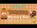 New Cricut Thanksgiving Mystery Box, w/ new True Lime Green Cutie