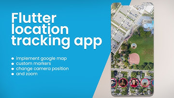 Flutter Location Tracking App - Speed code| google maps| custom markers| camera position & zoom