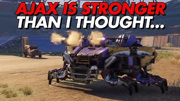 AJAX IS STRONGER THAN I THOUGHT... IS THIS NOW THE NOVA KILLER?? - Crossout