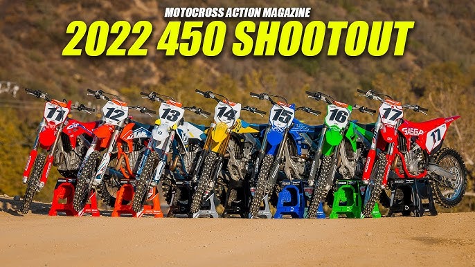 THE 2021 MXA 250 FOUR-STROKE SHOOTOUT: TODAS AS SETE BICICLETAS EM UM TESTE  - Motocross Action Magazine