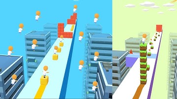 Cube Surfer - Level 1-10 Gameplay Android, iOS
