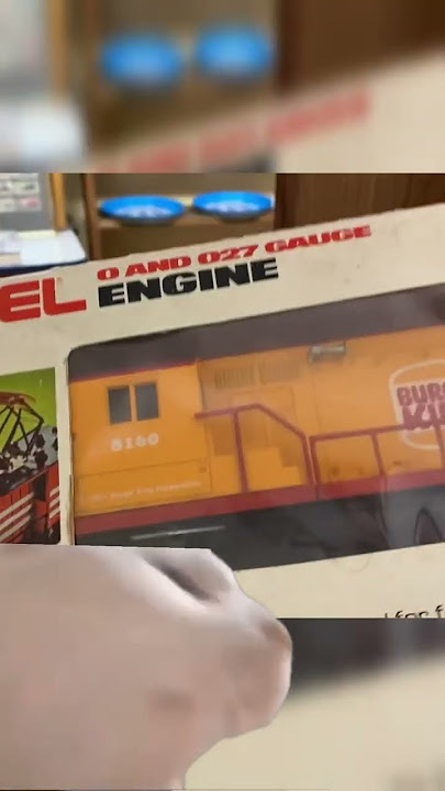 Burger King Locomotive has been Found! #train #lioneltrains #oscale -