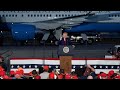 LIVE: President Trump and Joe Biden Rallies