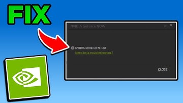How to FIX NVIDIA INSTALLER FAILED/NOT OPENING for GeForce NOW