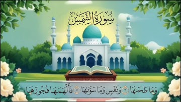 سورة الشمس للشيخ د وليد بن إدريس المنيسي 