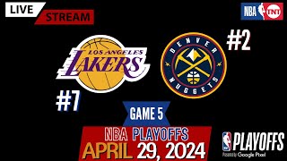 Los Angeles Lakers vs Denver Nuggets Game 5 Live Stream (Play-By-Play & Scoreboard) #NBAPlayoffs screenshot 2