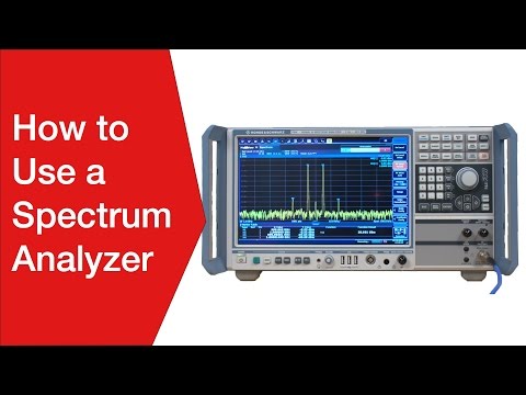 How to use a Spectrum Analyzer | Operating & Using a Spectrum