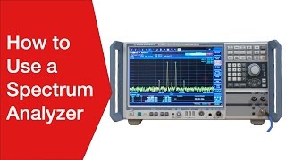How to use a Spectrum Analyzer; techniques, controls, test methods, hints & tips screenshot 3