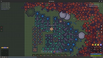 zombs.io base 4p afk timelaplse