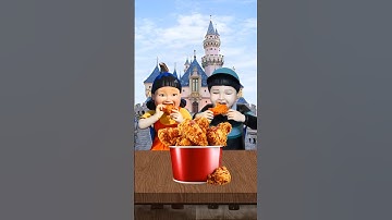 Squid Game Edible Slime ASMR Part 7 #squidgame #squidgame2 #asmr #ai