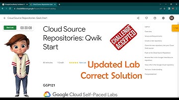 Cloud Source Repositories: Qwik Start | [ GSP122 ] | Cloud Source Repositories: Qwik Start