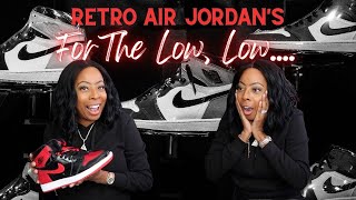 SAVINGS ALERT!!. Air Jordan 1 Retro High OG Patent Bred Sneakers