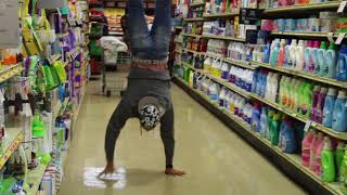 handstand in public almost got kicked
