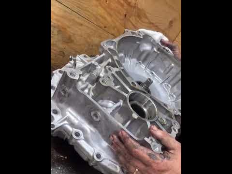 How to disassemble a Jeep Compass CVT Transmission, done due to belt