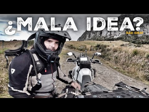 Un IMPRESIONANTE CAMINO puede TERMINAR MAL por FLIPADO (S24/E04) VUELTA al MUNDO en MOTO con SINEWAN