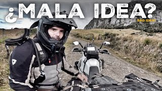 An IMPRESSIVE ROAD can END BAD by FLIPADO (S24/E04) AROUND THE WORLD on a MOTORCYCLE with SINEWAN