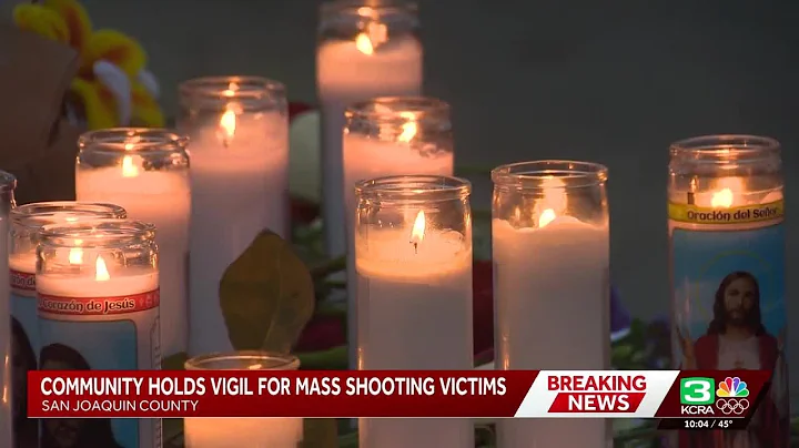 Community, faith leaders hold vigil in wake of deadly Stockton mass shooting