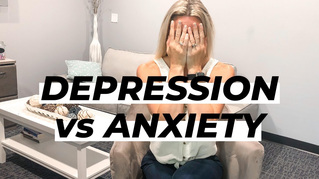 WHAT IS THE DIFFERENCE BETWEEN DEPRESSION AND ANXIETY? // How To Tell ...