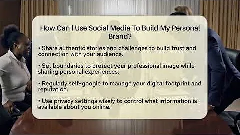 How Can I Use Social Media To Build My Personal Brand? - Everyday-Networking
