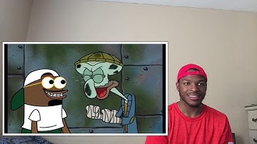 Running into old friends be like (Spongebob)- Tutweezy Reaction