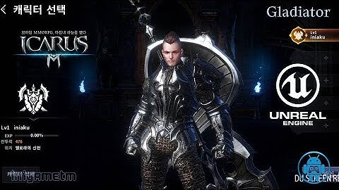 ICARUS M CBT Gameplay (KR) UE4 Mobile MMORPG | Gladiator