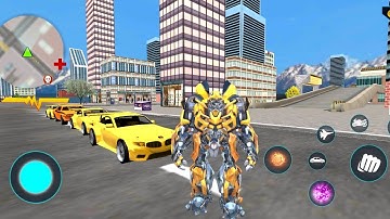 Optimus Prime Multiple Transformation Jet  Robot Car Games Unlocked part 05 -  Android Gameplay