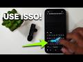 Como ativar de digitar no teclado por deslize no Samsung Galaxy A57