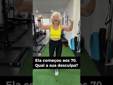 Ela começou aos 70 anos!