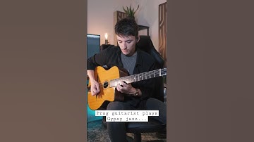 Thumbnail of When a prog guitarist plays Gypsy jazz...