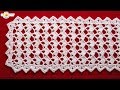 Festive Table Runner Crochet Pattern - Looks Fancy, Easy Pattern!