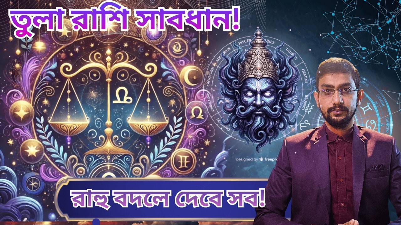 শতভিষা নক্ষত্রে রাহু ⚡ তুলা রাশির ভাগ্যে বড় টার্নিং পয়েন্ট! সাবধান না হলে ক্ষতি