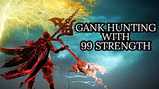 MY GANK HUNTER ROLL CATCHES EVERYTHING! (Elden Ring PVP) Dragon Halberd, RL 200 DRAGOON, Patch 1.10