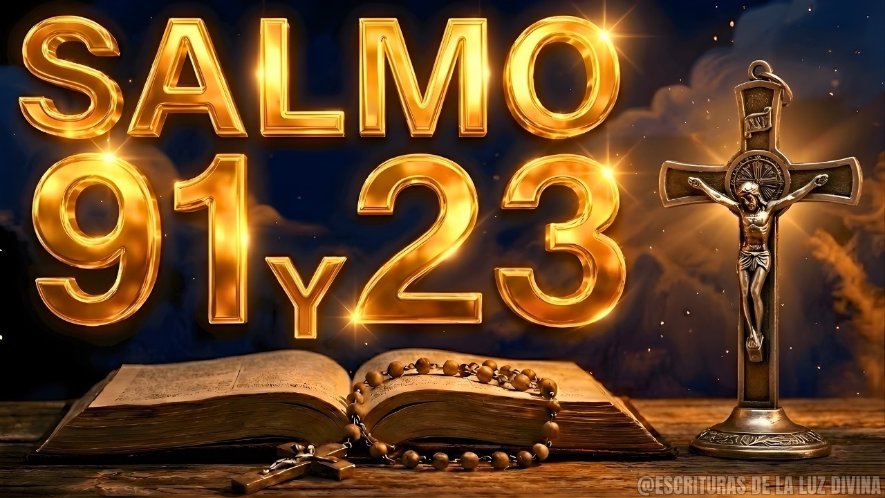 ORACIÓN del DÍA 🌅 SALMO 91 y SALMO 23 - Las dos ORACIONES MÁS PODEROSAS ...