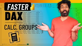 how to set up and use calculation groups in dax | power bi