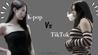 Kpop vs TikTok #kpop #vs #tiktok 