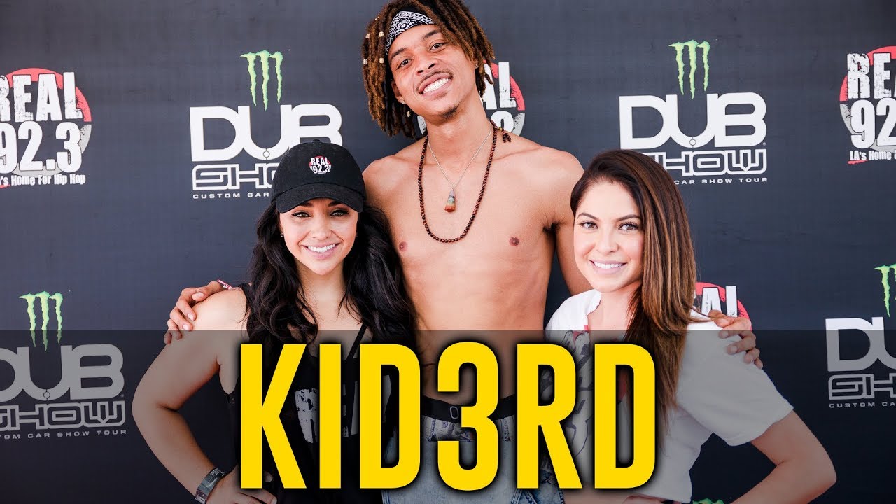 Kid3rd Backstage at the 2017 DUB Show