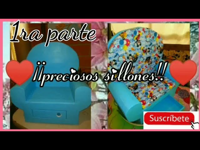 Sillón infantil de cartón - Cartonnia: Nuestro universo en cartón