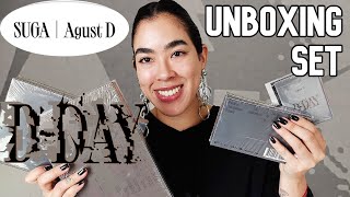 Agust D SUGA (슈가) - D-DAY Full Album Unboxing en Español! Regalos de Weverse shop