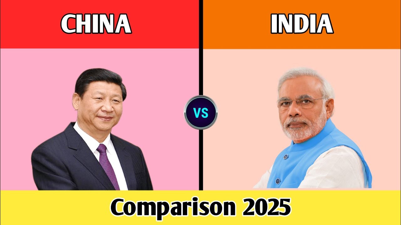 China vs India | Country Comparison 2025 | Data Search 2.0 - YouTube