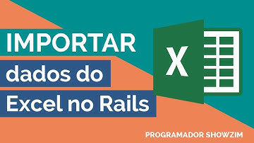 Importar dados do Excel no Rails