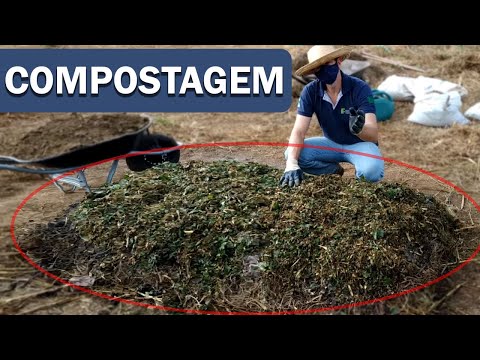 Vídeo: O que fazer com a grama desenterrada - dicas para criar uma pilha de grama de compostagem
