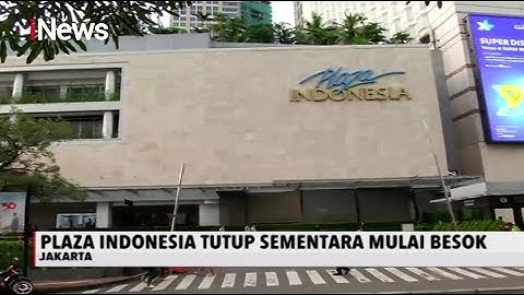 Cegah Penyebaran Korona, Sejumlah Mal di Jakarta Tutup Sementara - iNews Malam 24/03