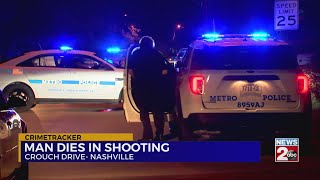 Man dies in shooting