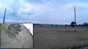 Zagi wing low velocity and FPV video testing