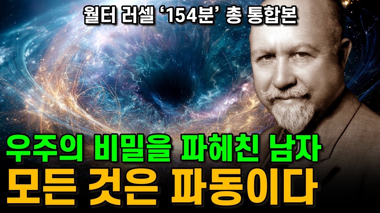 [154분] 나는 '신과 함께' 빛으로 창조한다ㅣ월터러셀 총 통합본ㅣ빛의 비밀ㅣ우주의 하나됨ㅣ중간광고 없음