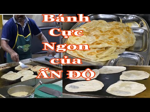 bánh mì ấn độ 2022 New Roti Canai Bánh Nổi Tiếng Ấn Độ|khám phá đời sống|ông trẻ tâm