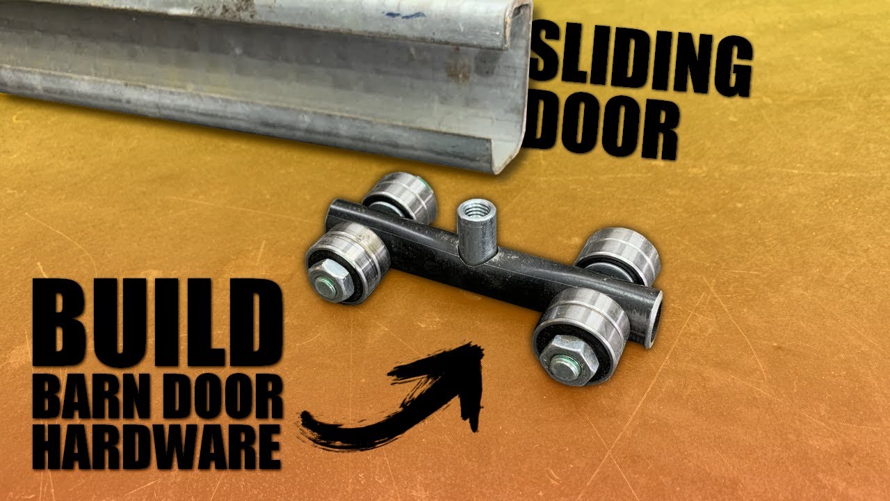 How To Build A Barn Door Hardware Easily Diy Youtube