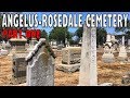 Exploring famous graves of angelusrosedale cemetery part 1