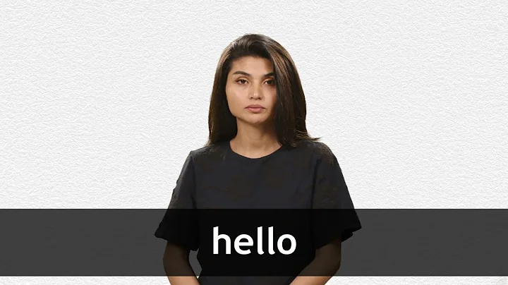 How to pronounce HELLO in American English